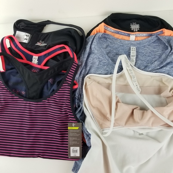 Women's Athletic Workout Lot Of 10 Under Armour - Picture 5 of 6